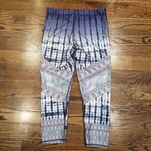 Terez Tie-Dye Elephant Print Leggings